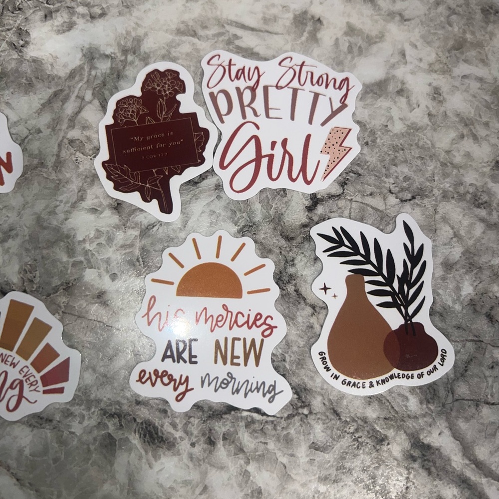 3 for $12 Inspirational Sticker Set - Picture 3 of 3
